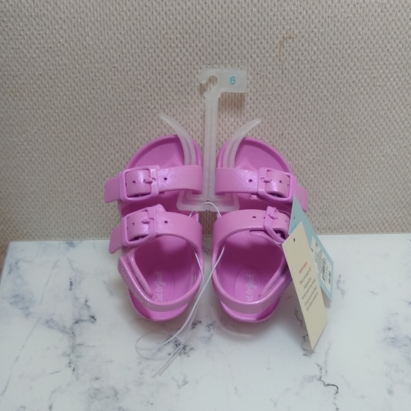 Cat and Jack Ade Purple Sandals - Picture 2 of 4